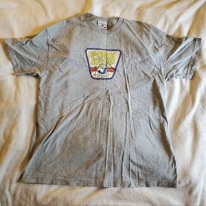 Steve and Barry's pork shop grey t shirt men XL